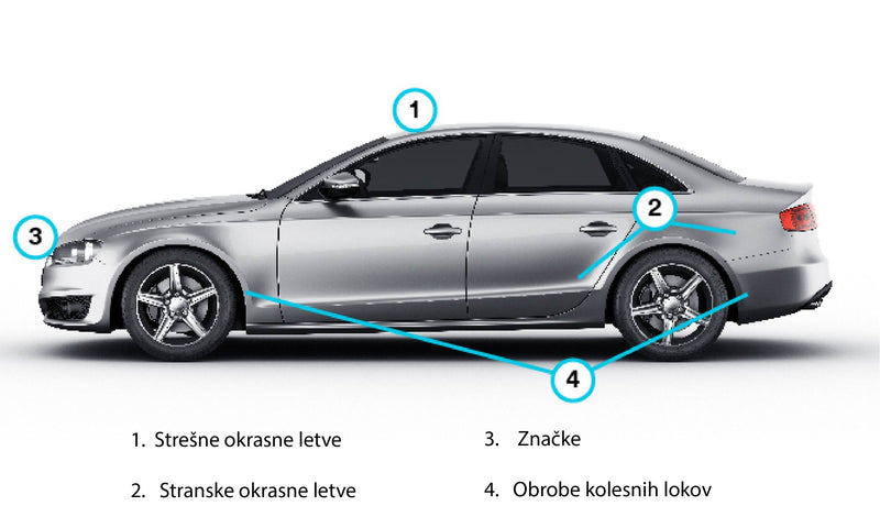 Dvostranski akrilni penasti lepilni trak 3M EX4008